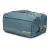 Dog Camping Gear Bag for Food, Toys, and Essentials with Bucket-Lined Sides Slate Blue