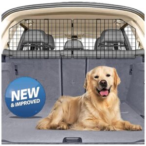 Dog Car Barrier for SUV, Foldable and Adjustable, for Easy Installation and Travel