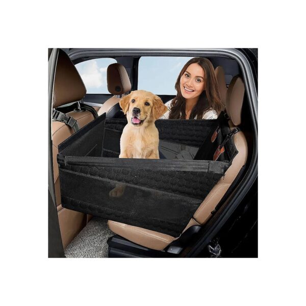 Dog Car Bed Mattress with Back Seat Extender for Small Dogs and Medium Dogs