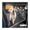 Dog Car Seat Cover for Large Trucks with Adjustable Straps and Safety Anchors