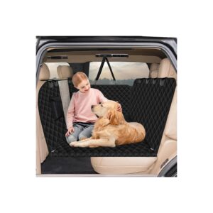 Dog Car Seat Cover with Multi-Functional Design and Waterproof Material