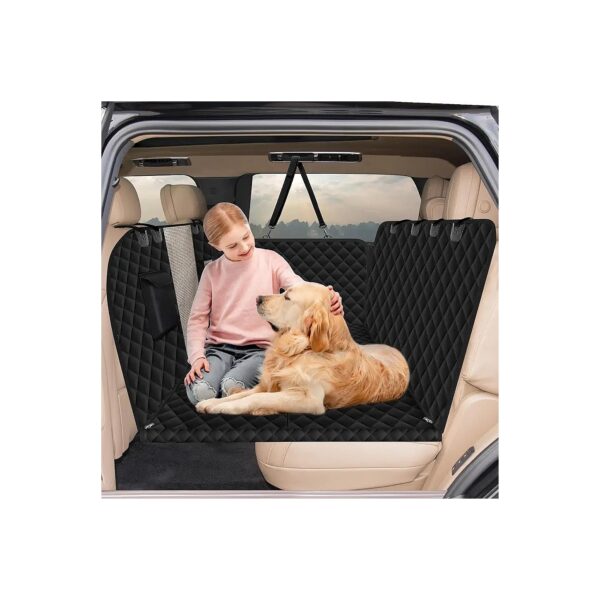 Dog Car Seat Cover with Multi-Functional Design and Waterproof Material