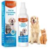 Dog Cat Breath Freshener Spray Natural Fresh Breath Oral Care Deodorizes Bad Breath