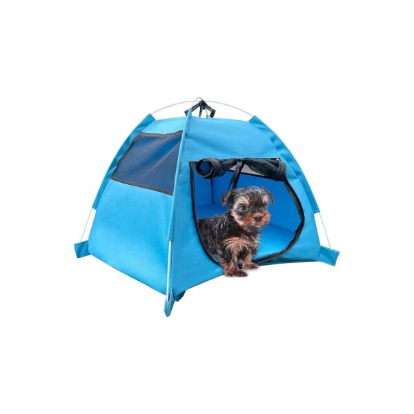 Dog Cat Tent House with Soft Breathable Material for Small Medium Pets