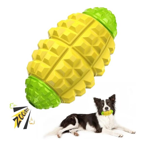 Dog Chew Toys for Large Breed Dogs with Trapezoidal Texture and Paw-Friendly Design