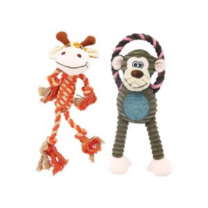 Dog Chew Toys for Teething Puppies and Adult Dogs