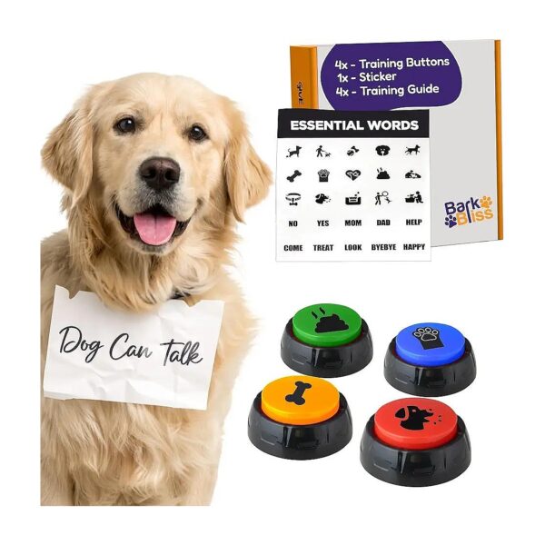 Dog Communication Buttons Teach Your Pet to Talk and Respond