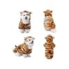 Dog Costume S Tiger Halloween Pet Puppy Cosplay Dress Hoodie for Miniature Breeds