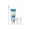 Dog Dental Care Essentials Kit including Toothpaste and Two-Sided Brush