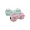 Dog Dental Care Natural Rubber Dumbbell with Bump 9cm