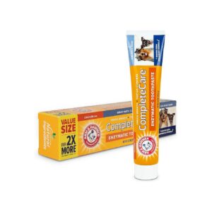 Dog Dental Care Toothpaste with Enzymes for Healthy Gums and Teeth