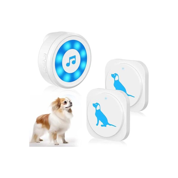 Dog Doorbell for Potty Training and Going Outside with Wireless and Waterproof Design