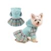 Dog Dresses for Small Dogs Girl, Teacup Dog Clothes, XX-Small Green, Soft Warm Knit