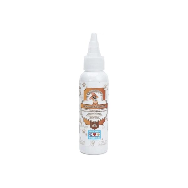 Dog Ear Treatment for Relief from Inflamed, Itchy, and Oozing Ears, Safe for Puppies