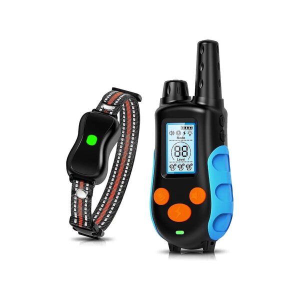 Dog Electric Training Collar with Adjustable E Collar and Remote