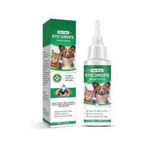 Dog Eye Drops for Reducing Tear Streaks and Relieving Eye Dryness