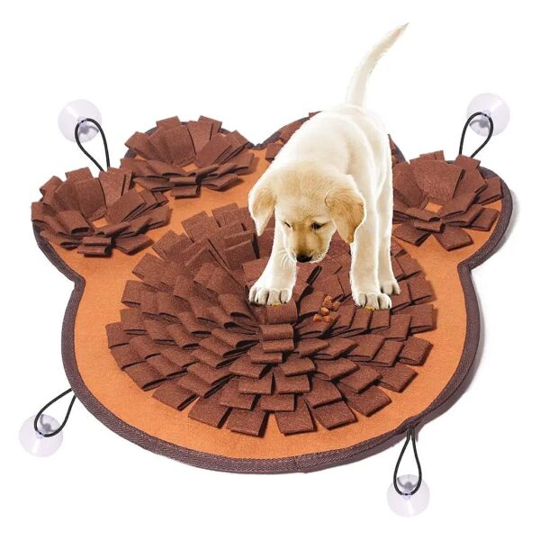 Dog Feeding Mat for Large Medium Small Dogs, Stimulates Natural Foraging Instinct