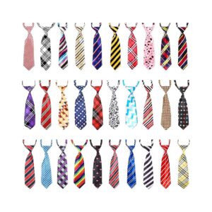 Dog Festival Accessories, 30 PCS Adjustable Neckties for Medium Large Breed Dogs