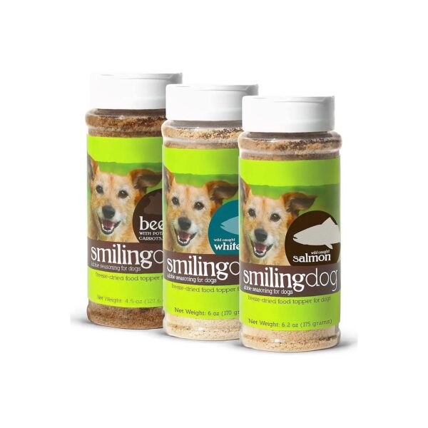 Dog Food Additive Bundle with Raw-Coated Kibble Seasoning Options for Picky Eaters