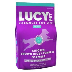 Dog Food for Healthy Digestion with Limited Ingredients, Chicken, and Pumpkin