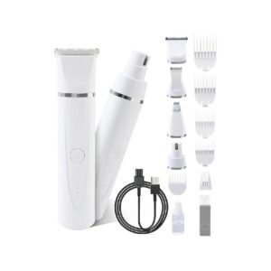 Dog Grooming Kit for Grooming Dogs and Cats with Low Noise Dog Nail Grinder