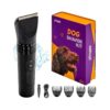 Dog Grooming Kit with Cordless Shaver and Alloy Steel Ceramic Blade for Thick Coated Dogs