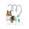 Dog Grooming Kit with Vacuum Brush Attachment for Efficient Deshedding and Cleaning