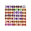 Dog Hair Bows with Rhinestones and Ribbon for Halloween Dog Fashion Accessories