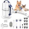 Dog Hair Deshedding Vacuum Kit with Adjustable Guide Combs