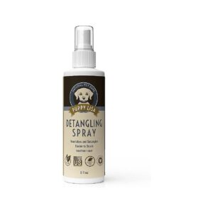 Dog Hair Detangler Spray with Marshmallow Root and Vegan Silk Protein for Matted Hairs