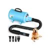 Dog Hair Dryer for Large Pets with Cold and Heat Wind and Adjustable Speed