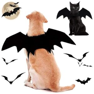 Dog Halloween Bat Wing Costume Felt Cloth Wings for Small Medium Large Dogs Cats