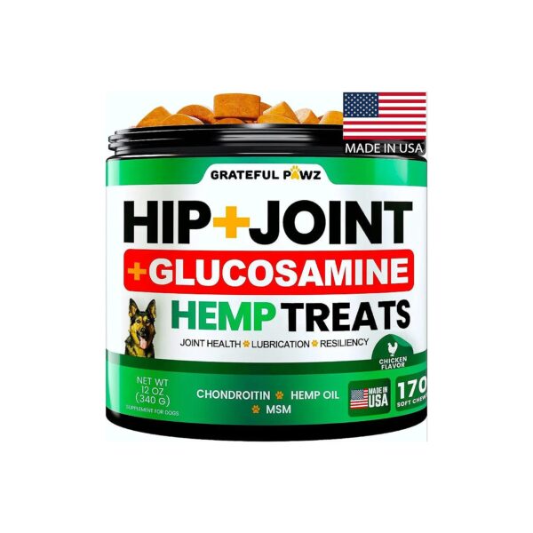 Dog Hip and Joint Health Supplement with Natural Flavors