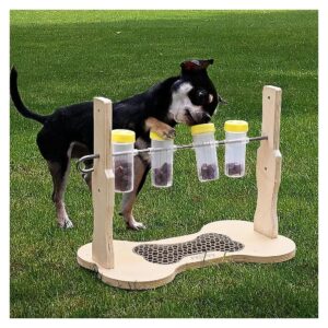 Dog Interactive Toy with Licking Mat and Puzzle Feeder for Omnivorous Fun