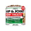 Dog Joint Supplement Hemp Chews with Glucosamine and Chondroitin for Healthy Dogs