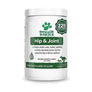 Dog Joint Supplement with Glucosamine, Chondroitin, and Omega Fatty Acids