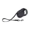 Dog Leash Retractable Leash for Large Dogs up to 90 Pounds Grey