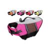 Dog Life Jacket for X-Large Dogs Floating Vest with Reflective Straps Rose