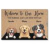 Dog Lover's Gift Idea - Customizable Door Mat for Indoor Entryway