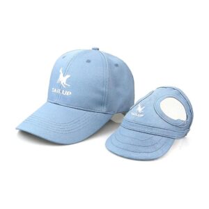 Dog Mom Dad Family Matching Baseball Cap Blue 2 Color Pet Parent Child Hat Small