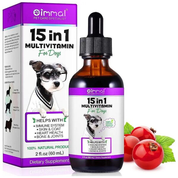 Dog Multivitamin for Immune System, Digestive System, Skin & Coat, and Joint Health