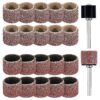 Dog Nail Grinder Replacement Kit with 60/100 Grit Sanding Bands