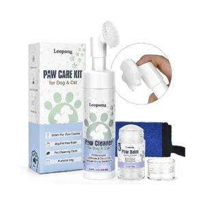 Dog Paw Care Kit for Large Medium Small Breed Dogs for Healthy Heels