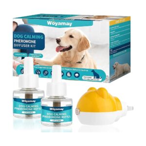 Dog Phaleness Pheromone Diffuser Kit for 60 Days of Calming Relief