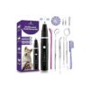 Dog Plaque and Tartar Removal Kit - Powerful Ultrasonic Teeth Cleaner for Adult Dogs