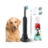 Dog Plaque and Tartar Remover Kit with Corded Electric Toothbrush and Fingerbrush