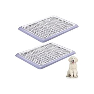 Dog Potty Toilet Training Tray for Medium and Large Dogs with Non Slip Base