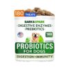 Dog Probiotics & Digestive Enzymes for Gut Health, Allergy & Itchy Skin Relief