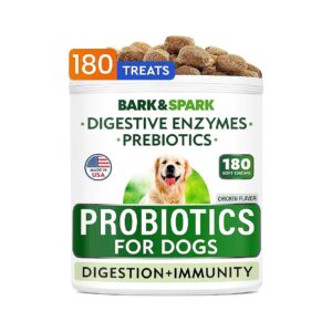 Dog Probiotics & Digestive Enzymes for Gut Health, Allergy & Itchy Skin Relief