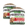 Dog Probiotics and Fiber for Gut Health, Digestion, and Allergy Relief